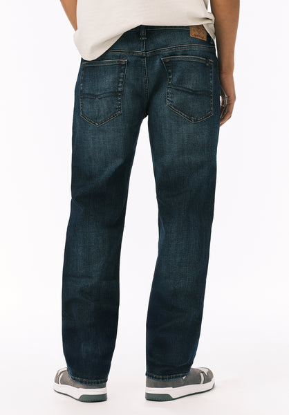 Buffalo David Bitton Relaxed Straight Driven Men’s Jeans COLOR Indigo 