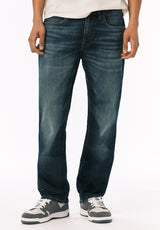 Buffalo David Bitton Relaxed Straight Driven Men’s Jeans COLOR Indigo 