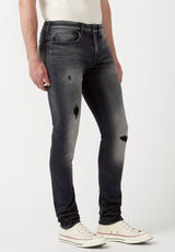 Buffalo David Bitton Skinny Max Black Men's Jeans - BM22895 Color BLACK