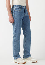 Buffalo David Bitton Relaxed Straight Driven Indigo Men's jeans - BM22916 Color INDIGO