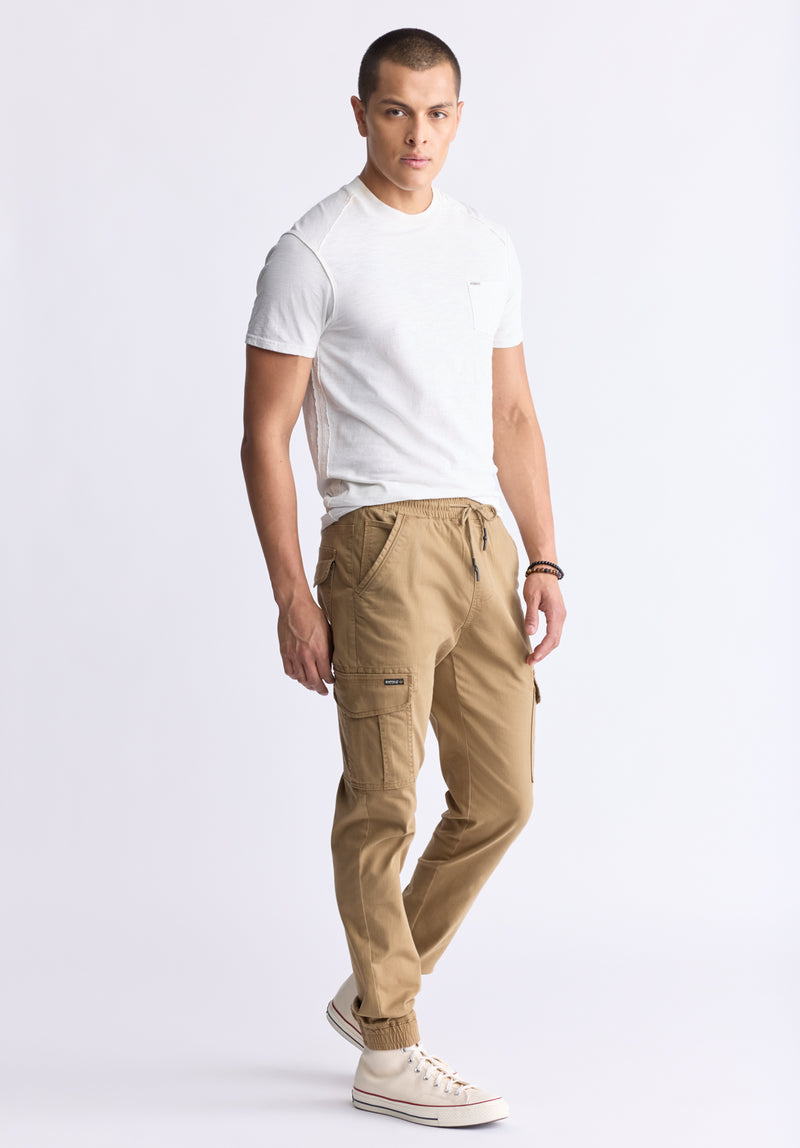 Cargo Tom Dark Beige Men's Jogger Pants – Buffalo Jeans CA