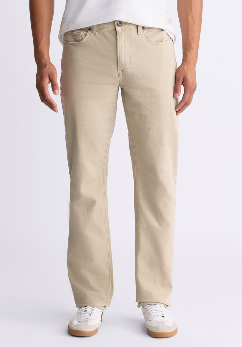 Pantalon droit pour hommes Straight Six, sable - BM22939