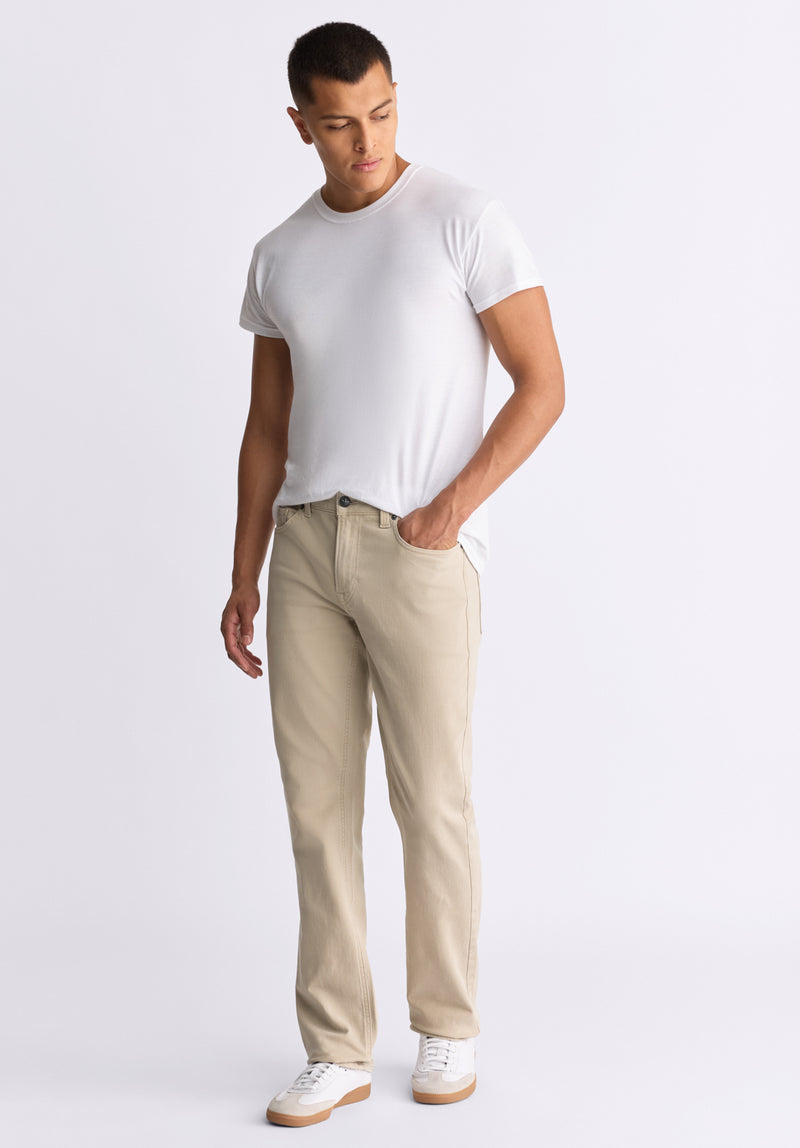 Pantalon droit pour hommes Straight Six, sable - BM22939