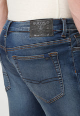 Buffalo David Bitton Straight Six Indigo Men's Jeans - BM22946 Color INDIGO