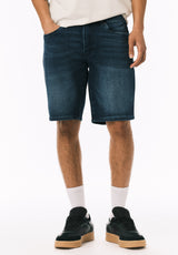 Short pour Hommes Décontracté Dean Bleu Sablé - BM22949