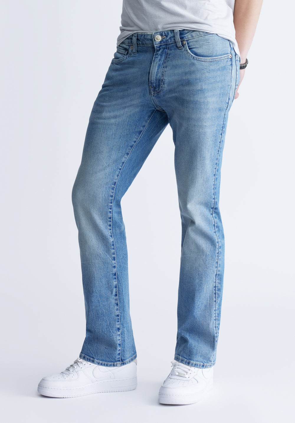 Slim Boot King Jeans, Heavily Sanded – Buffalo Jeans CA