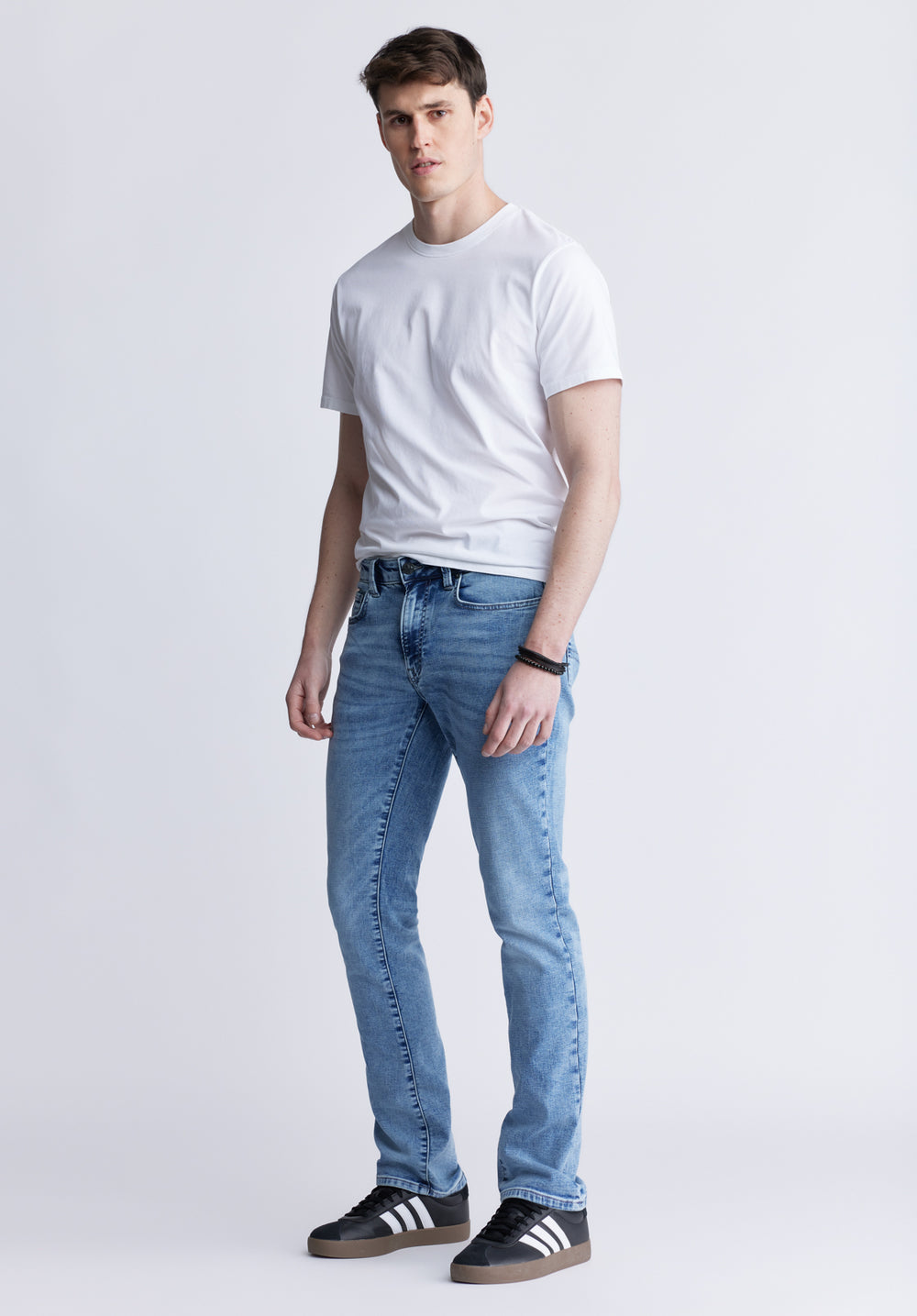 Slim Ash Men's Fleece Jeans, Sanded Wash – Buffalo Jeans CA