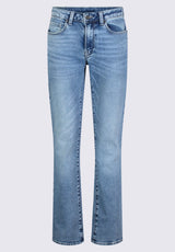 Buffalo David Bitton Straight Six Men's Five-Pocket Freedom Flex Jeans color INDIGO