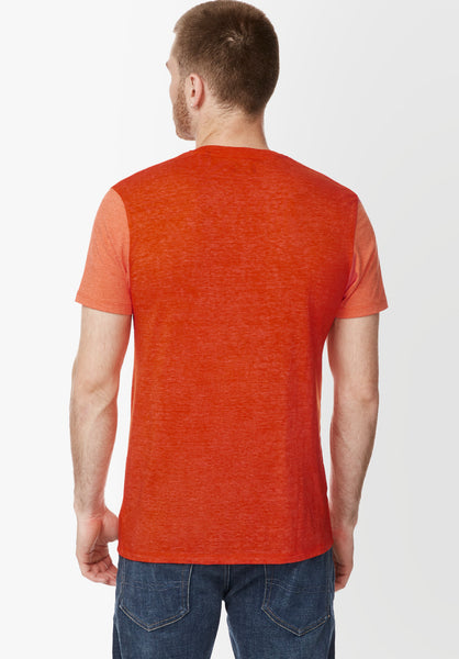 Kaddy Men’s Short-Sleeve Top in Orange - BM23991