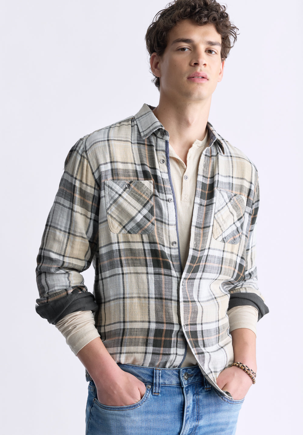 Saolo Long Sleeve Plaid Shirt – Buffalo Jeans CA