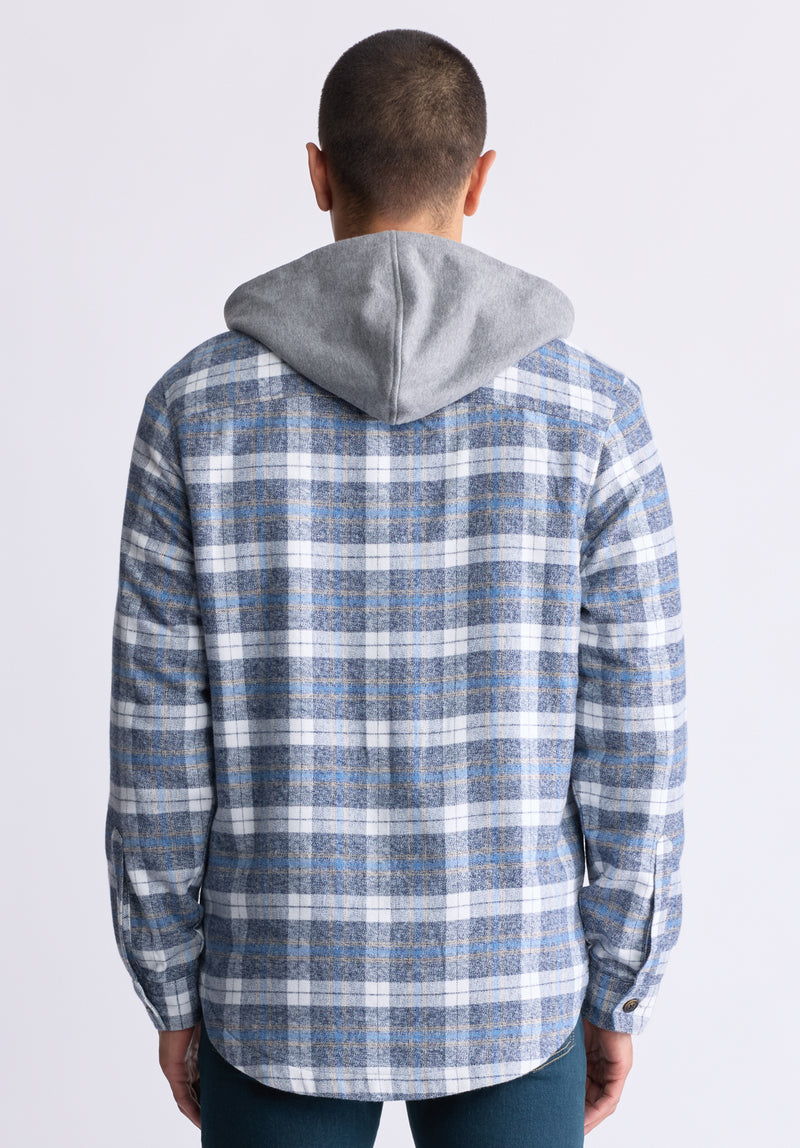 Buffalo Jeans Men s Jakeim Plaid Hooded Shacket