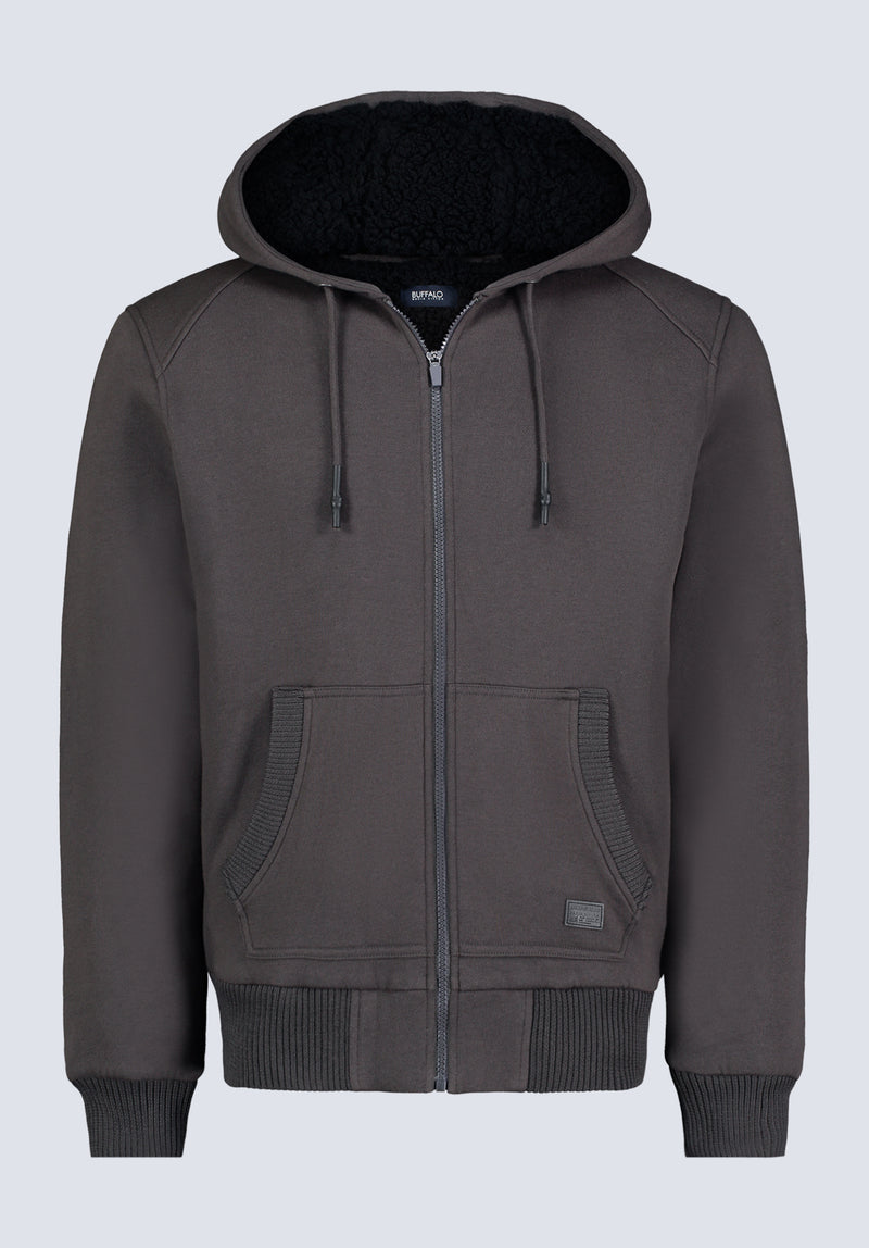 Lined hoodie jacket deals