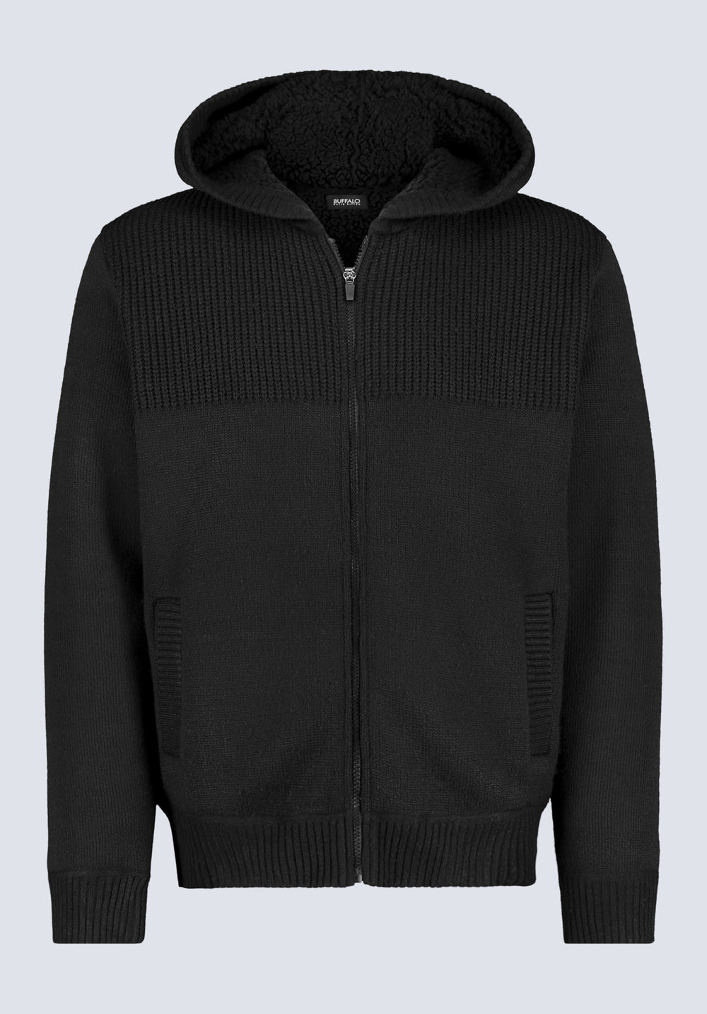 Buffalo men's sherpa lined hooded sweatshirt hot sale