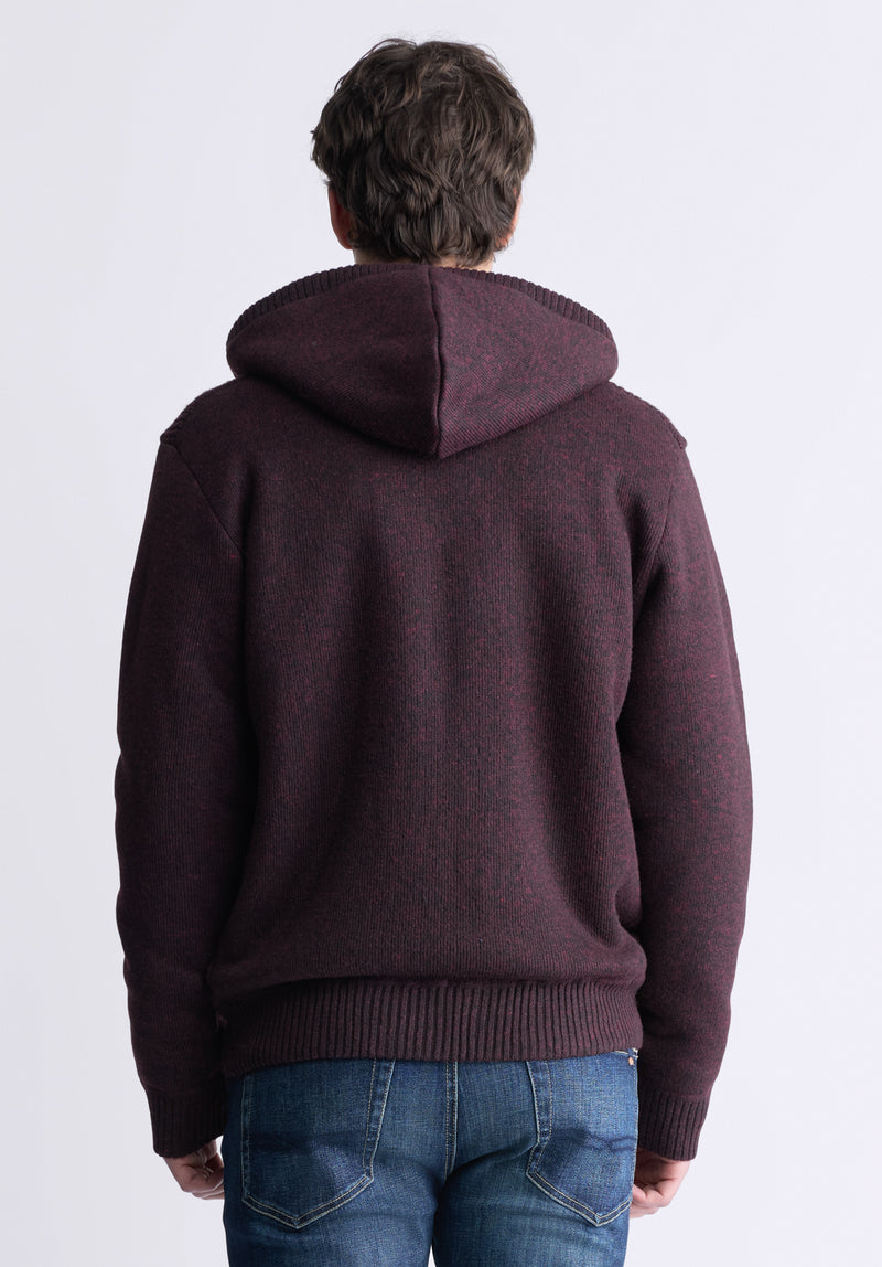Full zip sherpa hoodie deals