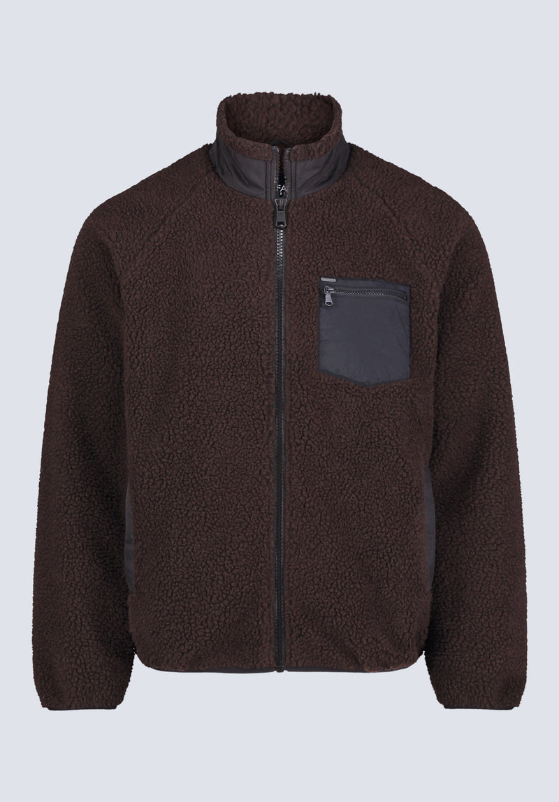 Mens sherpa bomber jacket sale