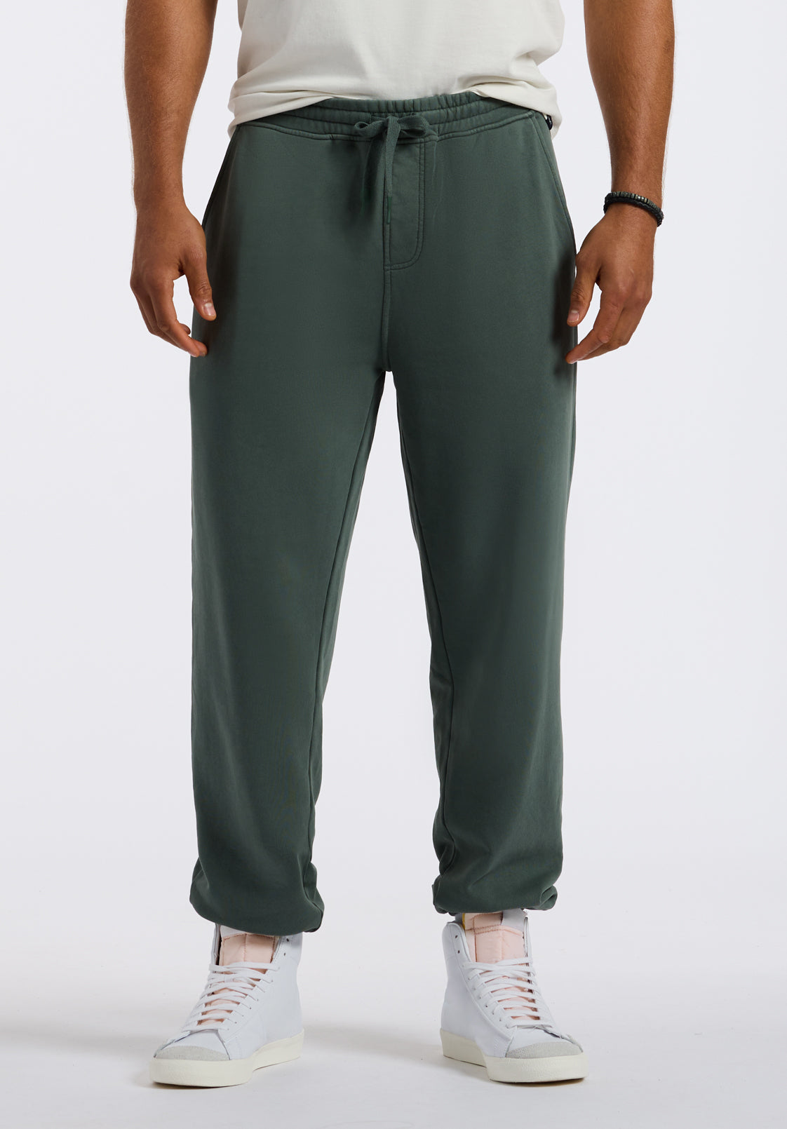 buffalo david bitton Pantalon jogger coupe décontractée pour homme Patto Vert forêt foncé