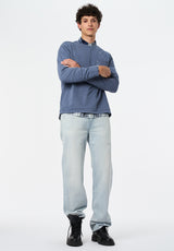 Kade Men's Long Sleeve Relaxed Pocket Top color MIRAGE