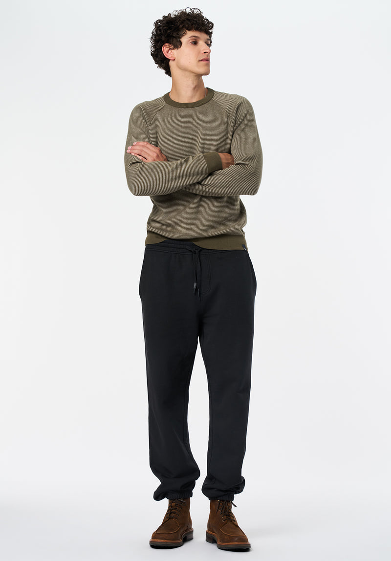 Watford Men's Crew Neck Sweater color FERN