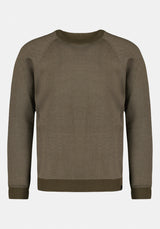 Watford Men's Crew Neck Sweater color FERN