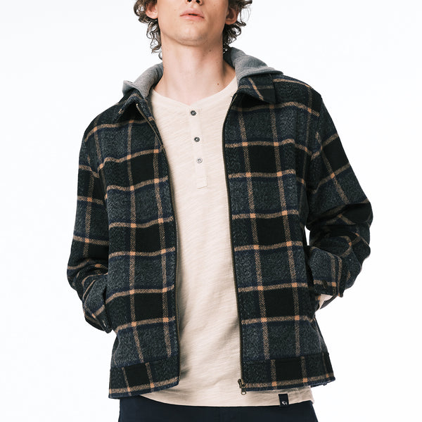 ジャケット・アウター BEDWIN BUFFALO CHECK PADDED JACKET KAY BEDWIN BUFFALO CHECK PADDED JACKET KAY