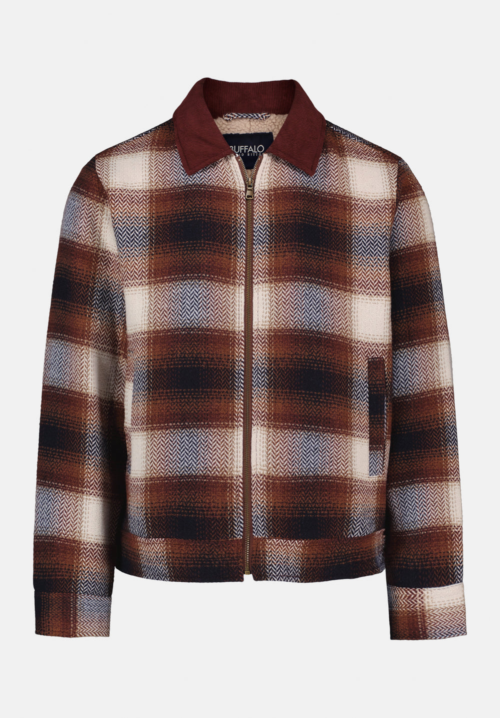 Julio Men's Boxy Plaid Jacket, TAN – Buffalo Jeans CA