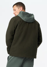 Jace Men's Shacket color FERN