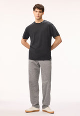 Pilsen Men's Straight-Leg Pull-On Pants, Heather Black - BM24724