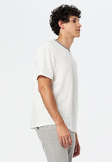 Kobalt Men's Short-Sleeve Crewneck Top color MILK
