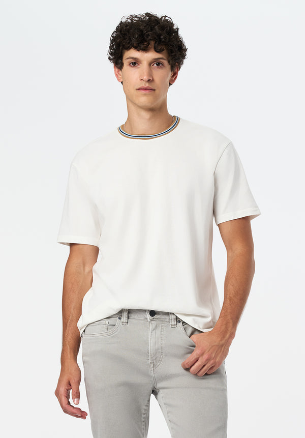 Kobalt Men's Short-Sleeve Crewneck Top color MILK