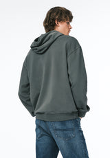 Finley Men's Relaxed Hooded Sweatshirt color DARK FOREST