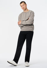 Famke Men's Relaxed Crewneck Sweatshirt color DRIFTWOOD