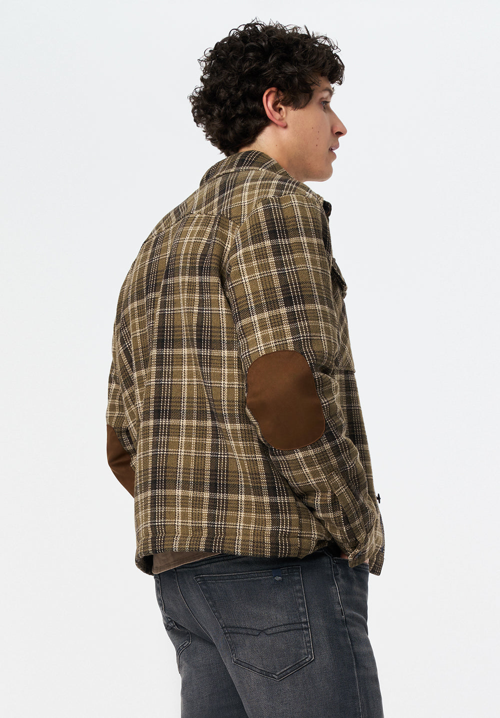 Jaceko Sherpa Lined Plaid Shacket – Buffalo Jeans CA