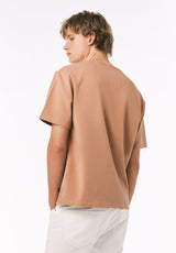 Buffalo David Bitton Kandor Men’s Short Sleeve Henley COLOR Roebuck 