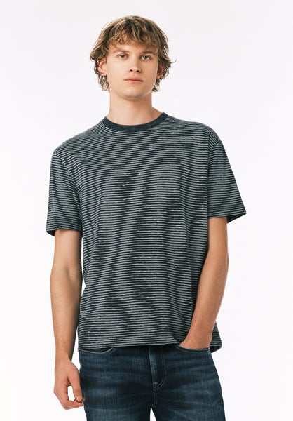 Buffalo David Bitton Kirion Men’s Striped Tee COLOR Whale 