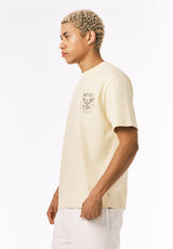 Buffalo David Bitton Tirvo Men’s Vintage Eagle Graphic Tee COLOR Anise Flower 