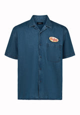 Buffalo David Bitton Shawn Men’s Short Sleeve Boxy Shirt COLOR Mirage 