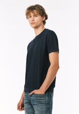 Buffalo David Bitton Wipped Men’s Short Sleeve Sweater Tee COLOR Whale 