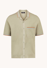 Buffalo David Bitton Wilra Men's Textured Short Sleeve Sweater Shirt, Sage Green 