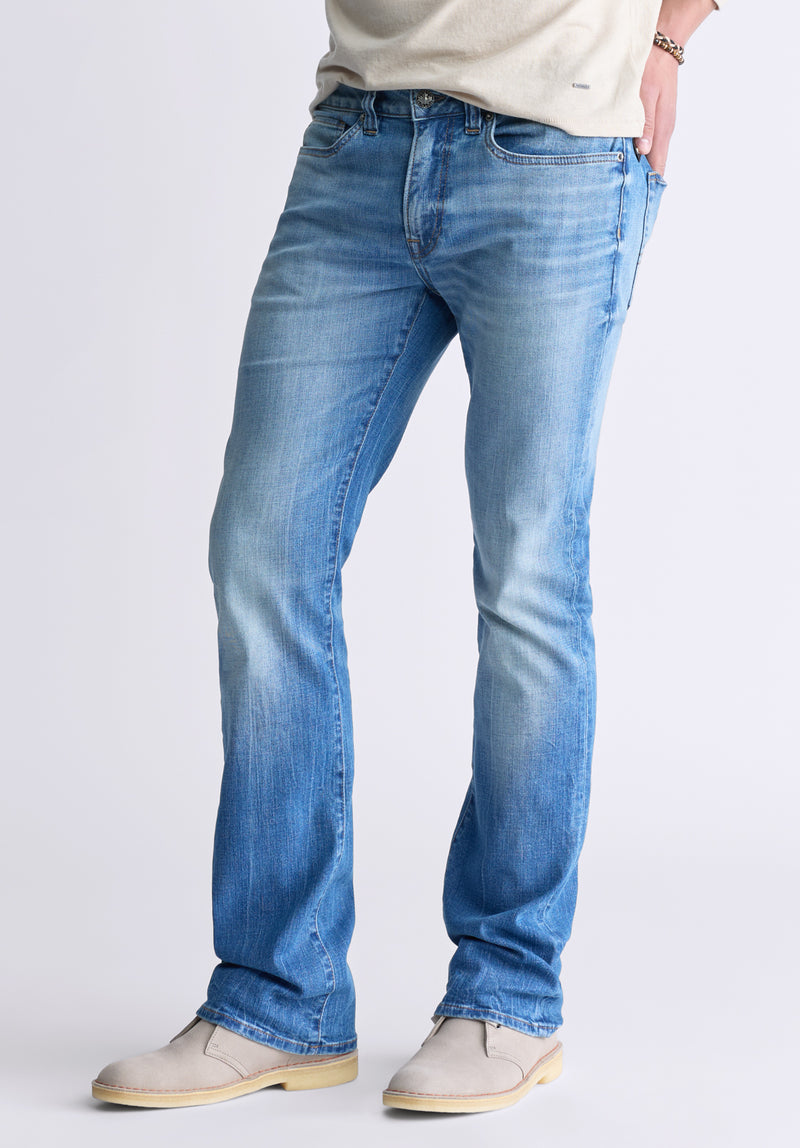 Buffalo David Bitton Slim Bootcut King Men's Jeans color INDIGO