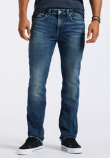 Buffalo David Bitton Relaxed Straight Driven Men's Jeans color INDIGO