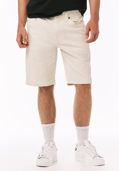 Relaxed Straight Dean Men's Freedom Flex Shorts, Vanilla White - BM26067