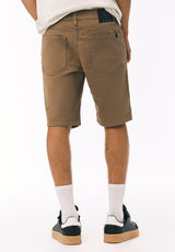 Short droit décontracté Freedom Flex pour homme Dean, Beige foncé - BM26067