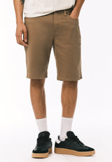 Short droit décontracté Freedom Flex pour homme Dean, Beige foncé - BM26067