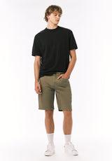 Short droit décontracté Freedom Flex pour homme Dean, Olive - BM26067