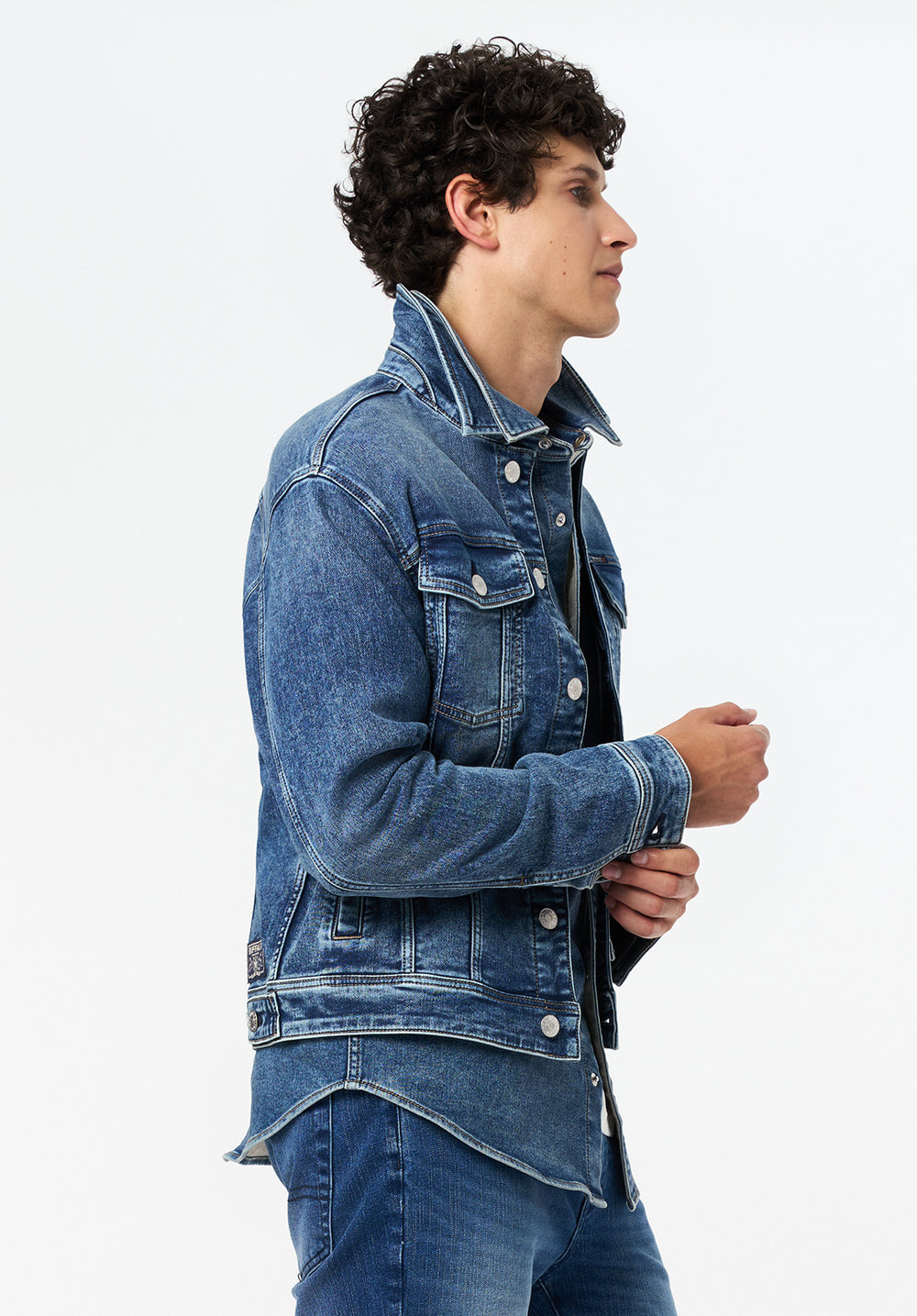 Joe Men's Denim Jacket, Sanded and Vintage Blue – Buffalo Jeans CA