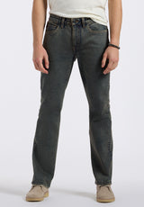 Buffalo David Bitton Relaxed Straight Driven Men's Jeans color INDIGO