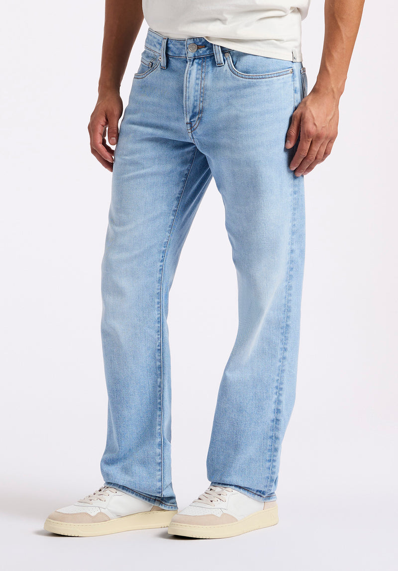 Buffalo David Bitton Relaxed Straight Driven Men's Jeans color INDIGO