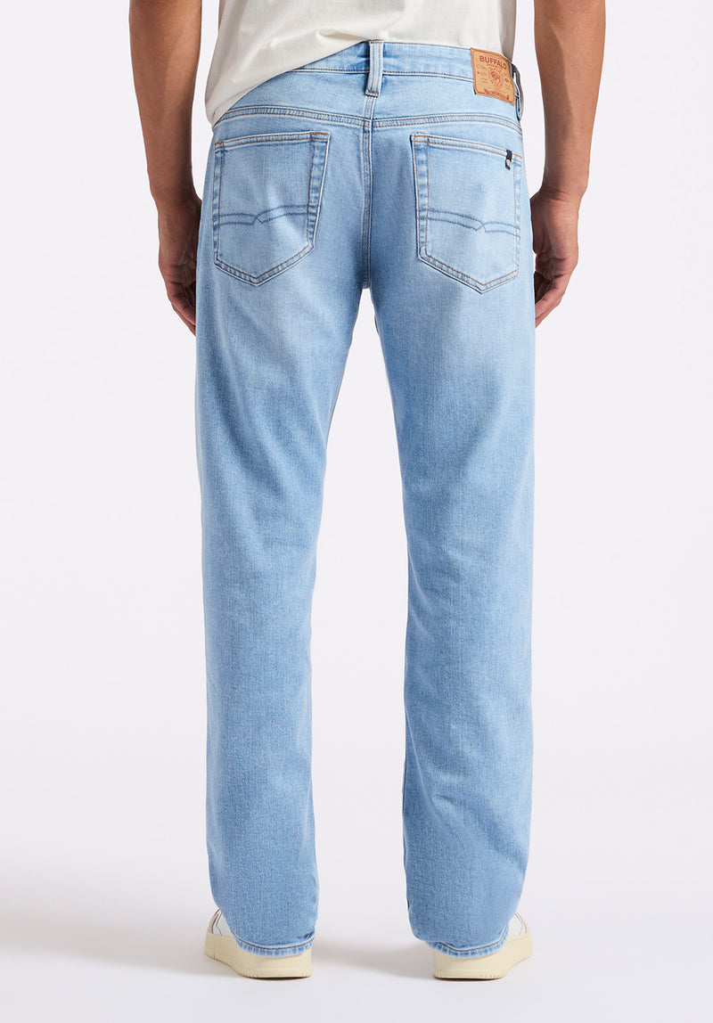 Buffalo David Bitton Relaxed Straight Driven Men's Jeans color INDIGO