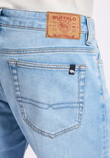 Buffalo David Bitton Relaxed Straight Driven Men's Jeans color INDIGO