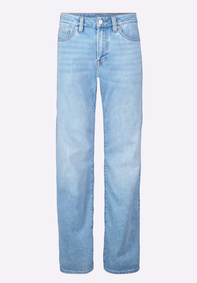 Buffalo David Bitton Relaxed Straight Driven Men's Jeans color INDIGO